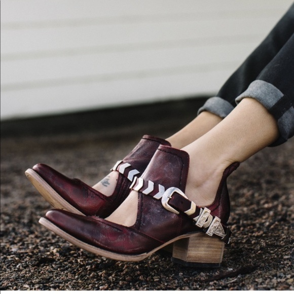 NWB! SZ 9 $245 FREEBIRD BY STEVEN BLADE RED BOOTS - Picture 3 of 7